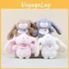 Bib Bunny Cute Keychain Cartoon Girl Backpack Decorative Pendant Dolls Gift