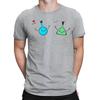 Funny Science  Chemistry Scientist Experiment Cartoons Mens Womens T-Shirts #D
