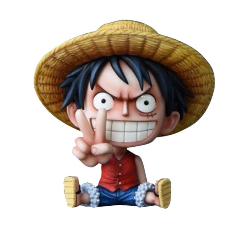 ONE PIECE Fire Fist Luffy Ace Ghost Slash Sauron Devil Wind Leg Sanji Anime Figure Peripheral Model Knickknack