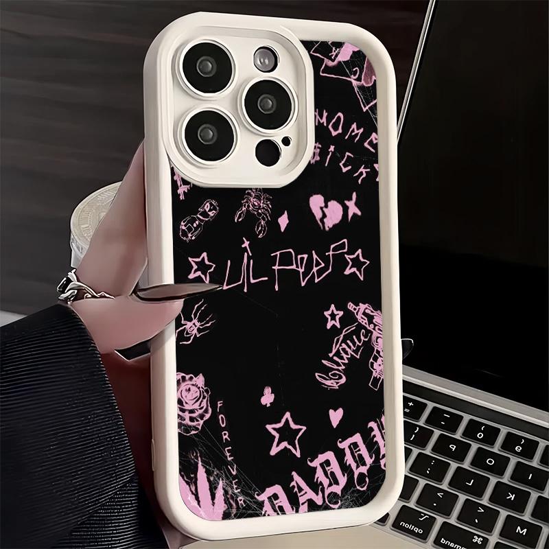 Чехол для телефона iPhone 17 Air 16E 15 16 Pro Max Lil Peep Hellboy Love Cover 14 Plus 13 12 Mini Мягкий Силиконовый Fundas iPhone 17 Pro