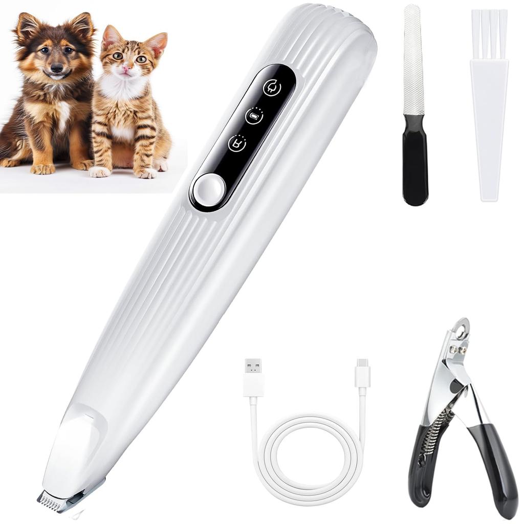 By a Nayouko Pet Dog for Both Dogs and with LED for Soles of Behind Around the Face and with Nail Clipper and Nail Suitable for Small Small Medium