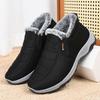 New Winter Men's Shoes Mens Thick Fur Non-slip Boots Male Outdoor Ankle Snow Boots Light Warm Walking Cotton Shoes Botas Homme