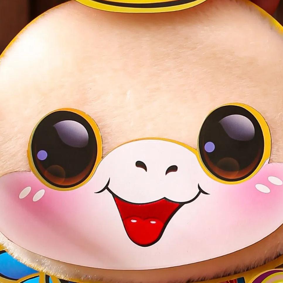 3D 2025 New Year Door Sticker Flocking Paper Lucky Wall Sticker Wedding Celebration