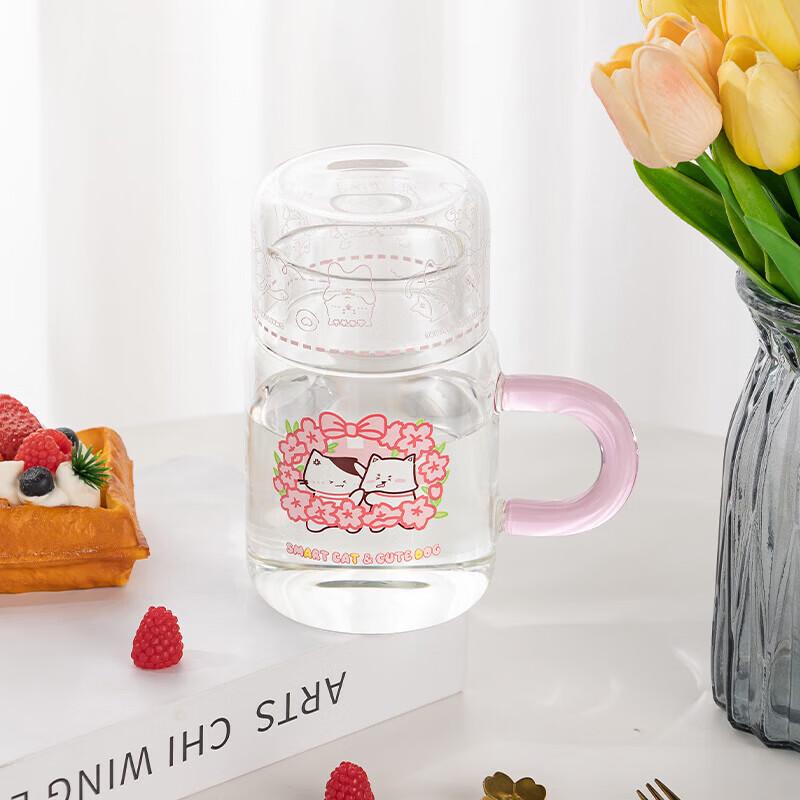 Shan Chong Shan Cute Pet Diary Glass Tea Set