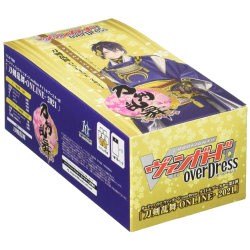 Cardfight!! Vanguard overDress Title Booster Vol. 1 Touken Ranbu -ONLINE- 2021 VG-D-TB01 BOX
