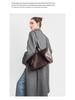 New Women's Genuine Leather Large Capacity Retro Tote & Crossbody Bag