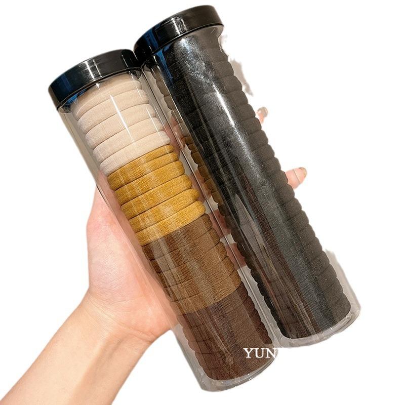 20 Canned High-elasticity Hair Ties, Seamless Rubber Bands, Women's Hair Ties, No Hair Damage, No Hair Band or Hair Tie