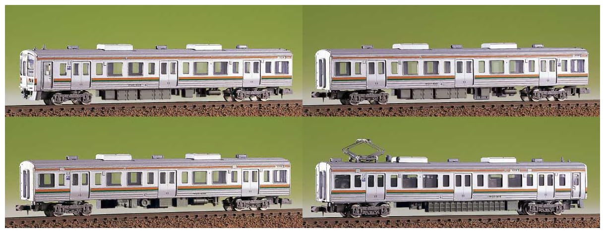 Greenmax N Gauge 419 JR 211 Series 5000 Series Set 4-Car белый
