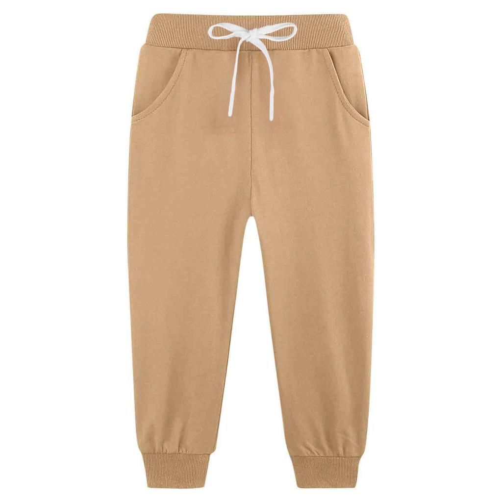 Children's Fashionable And Casual Leg Tied Multi Pocket Pants