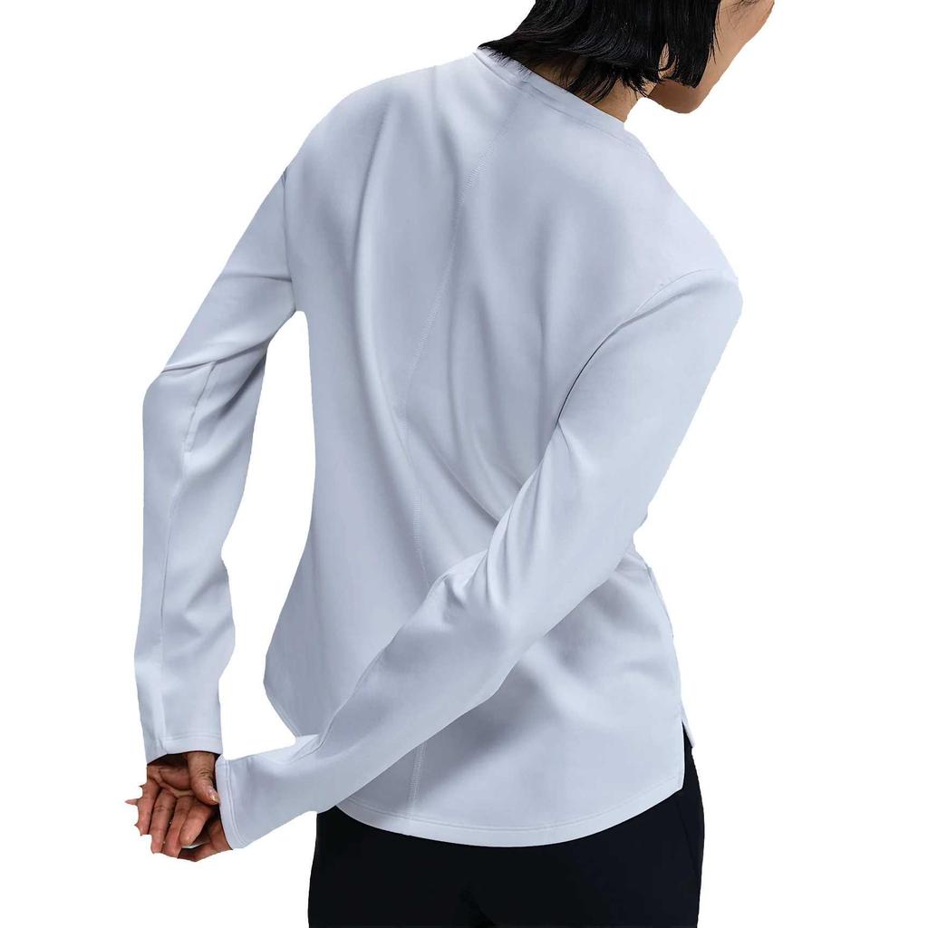 Nike Therma-Fit One Comfortable Fashion Casual Long Sleeve Regular T-Shirt Women Tops White DD4928-100