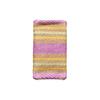 Gucci Woven Straw Crossbody Bag Striped Leather Trim Mini Tote 780083-FAC5A-8655