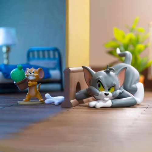 52TOYS BLINDBOX x TOM and JERRY Tom and Jerry "BRAWLS BANG" Series Blind Box Trading Figure, Collectible Figure, Painted, Gachapon, Desktop Decoration