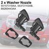 Washer Nozzle Windshield Washer 3*2.5*2cm 68260443AA Black