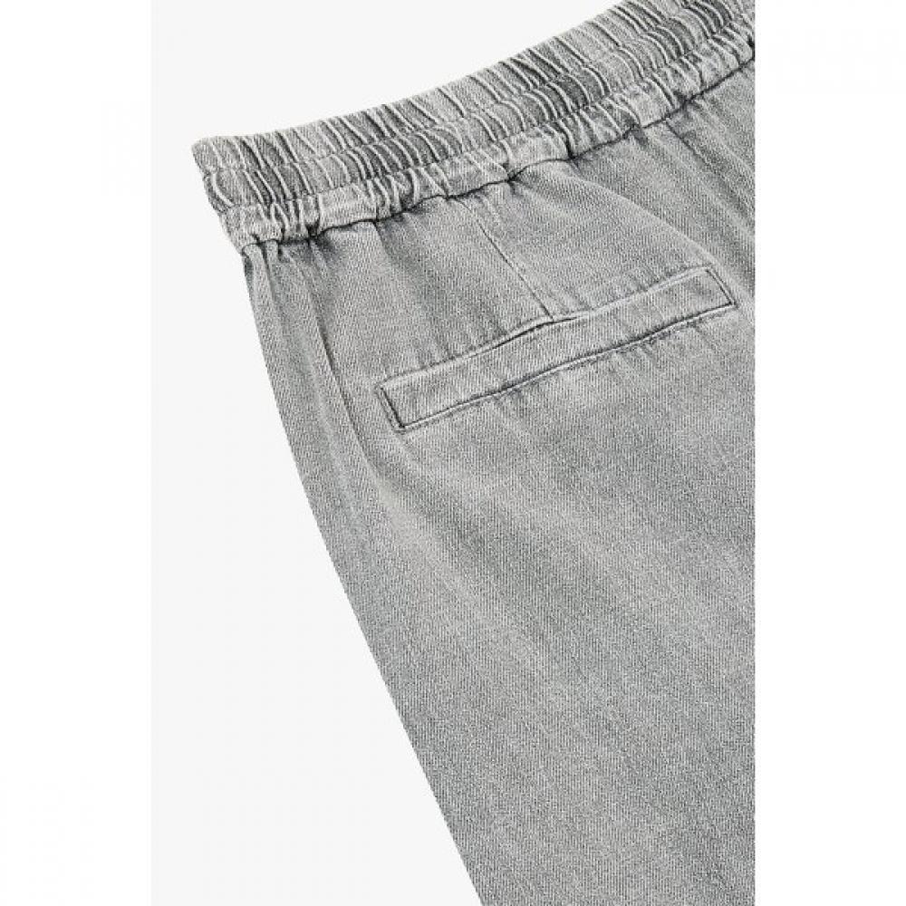 Vov Pintuck String Banding Denim Shorts  7156255009 