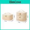 Modern Simple Pu Insulated Lunch Bag For Work And School With Large Capacity And Multilayer Dividers