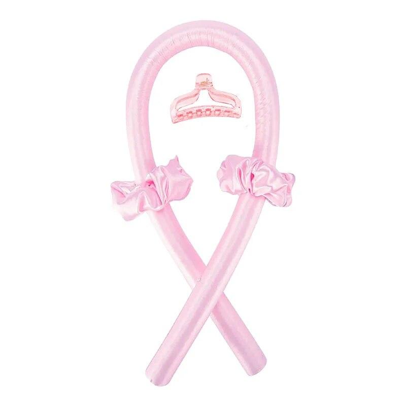 

Женские термостойкие щипцы для завивки волос, повязка на голову для завивки волос, мягкие блестящие щипцы для завивки волос, парикмахерские инструменты, аксессуары one size фиолетовый