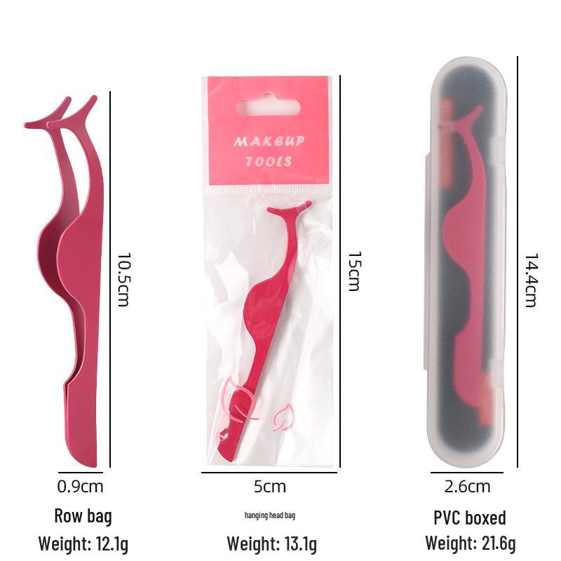 

Пинцет для ресниц из нержавеющей стали Морской конёк: Безопасный инструмент для макияжа для начинающих Bag Packaging