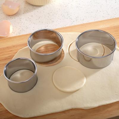 Embossed Dumpling Round Dumpling Wonton Skin Presser