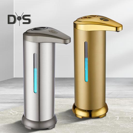 Automatyczny dozownik mydła 285 ml bezdotykowy czujnik pojemnik na mydło do naczyń wodoodporny regulowana objętość kuchnia łazienka płyn do mycia rąk pompa