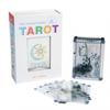 9x6.5cm Transparent Tarot Cards, Divination Board Game Tarot Cards Deck for Beginners and Expert Readers
