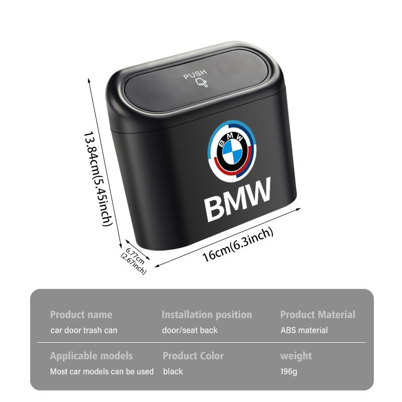 Universal Car Trash Can Storage Multifunctional Garbage Case For BMW Performance M2 M3 M4 X1 X3 X4 X5 E87 X7 E91 G20 EK6