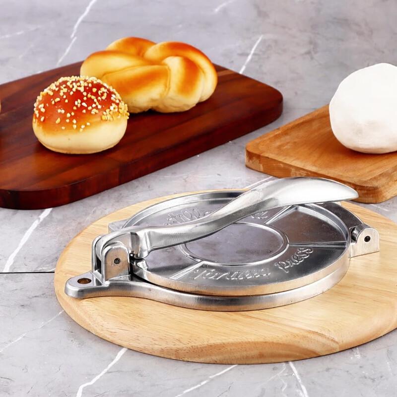 ZISIZ Manual 8-Inch Tortilla & Dough Press