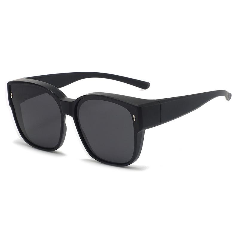 Set Of Glasses Vertical Sunglasses Men'S Sunglasses Women'S Polarized Myopia Glasses Driving Dual-Purpose 2310
