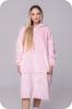 Blanket Sweatshirt Oversize Warm Thick Blanket Sweatshirt 2in1 Pink Furry [Kb-J7]