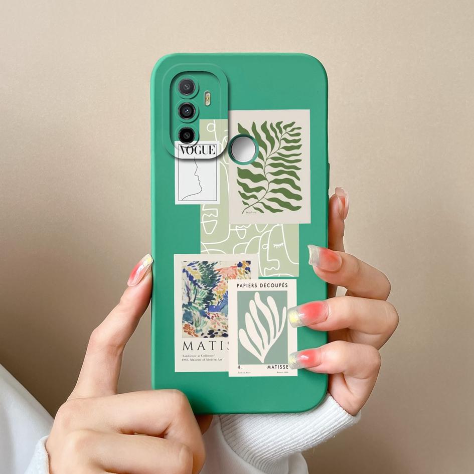 For OPPO Find X5 Lite Pro F19S F5 F7 F17 F21S Pro Case Back Cover Fashion Labels Matte Anti Drop Soft Silicone Shockproof Protective For OPPO Bumper