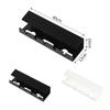 No Drilling Required Under Desk Cable Organizer Wear-resistant Socket Strip Holder  Conference Room