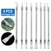 8Pcs/Set Multifunctional Portable Pry Opening Spudger For Repair And CPU Chip Laptop Disassembly Tool Metal Set