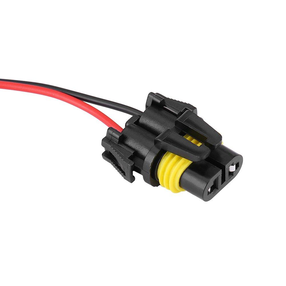 Fog Light Switch Wiring Kit 40A Car LED Fog Light On/Off Switch Wiring Harness Fuse Relay Kit