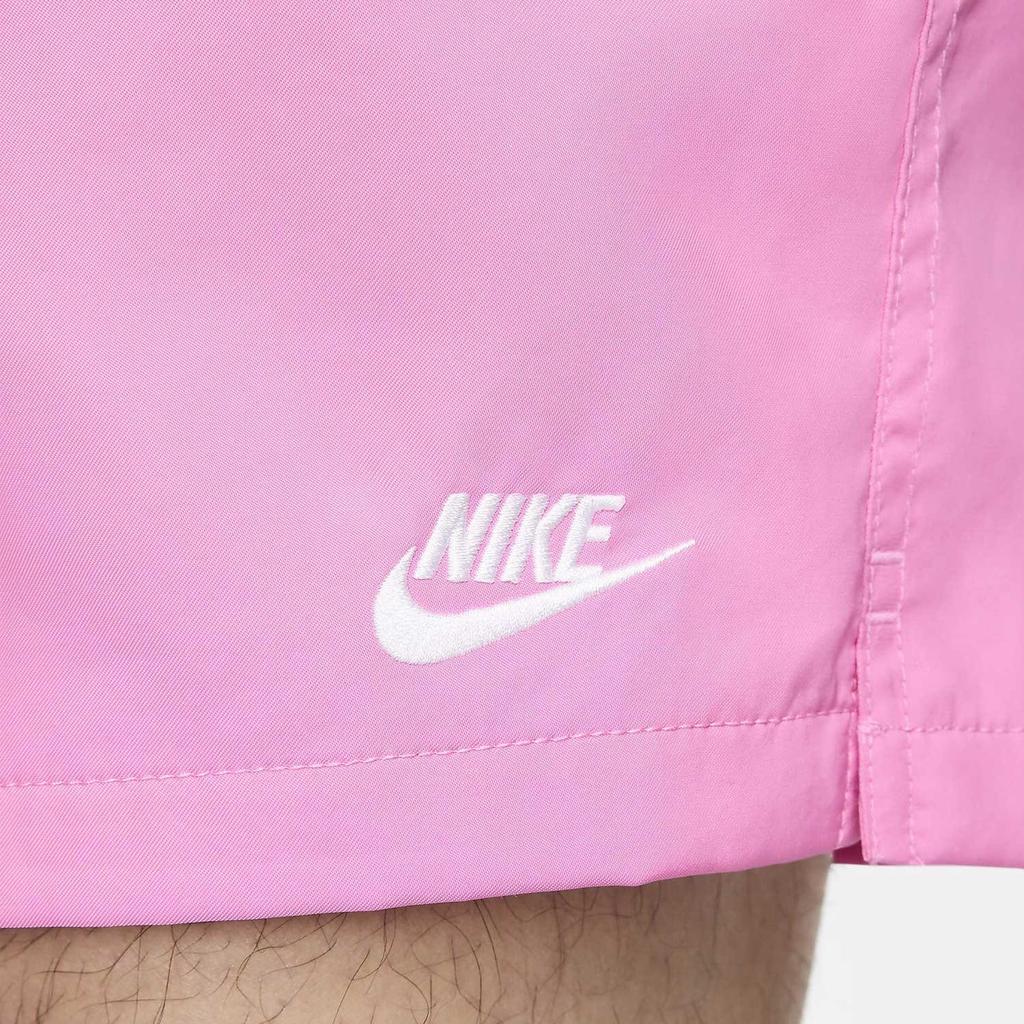 Nike Solid Color Elastic Sports Running Casual Shorts Men Shorts Pink FN3308-675