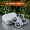 EVA Travel Case Storage Bag for Drones, Portable Carrying Box with Accessory Compartments