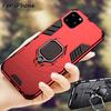 Cool Armor Ring Case For iPhone 11 Pro Max Shockproof Phone Cases for Apple iPhone 11 SE 2020 Xs Max 5 6S 7 8 Plus XR Back Cover Shell
