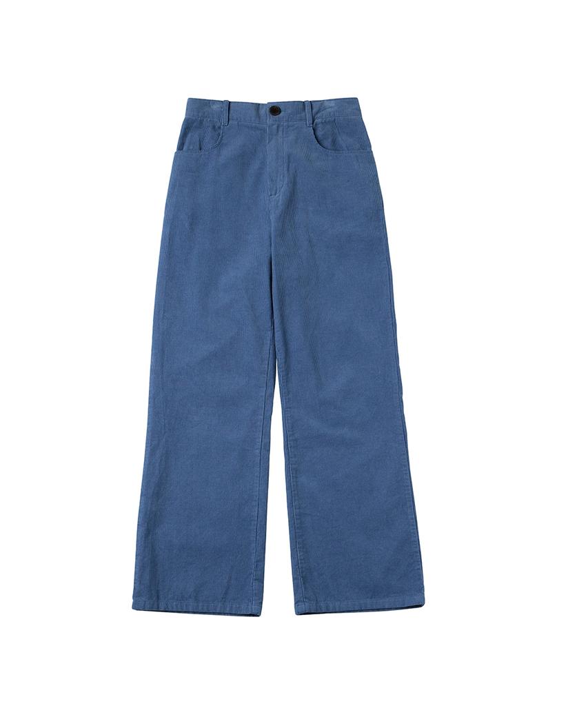 DANGLEDROP Dgdp Corduroy Standard Wide Pants_Blue