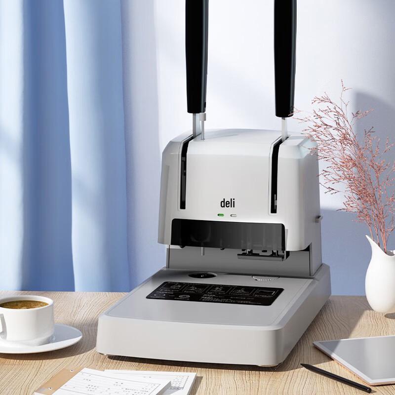 Deli Financial Document Hot Melt Binding Machine