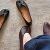 Soleist Split Toe Women Ballet Flats Shoes Soft Leather Comfortable Walking Shoes Retro Slip-on Loafers Ladies Casual Luxury Shoes