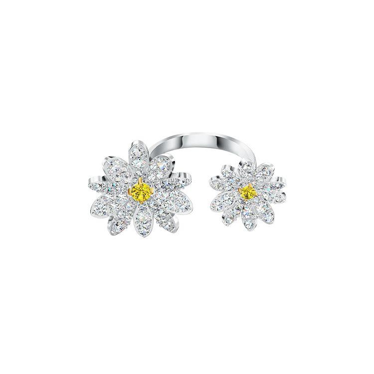 Swarovski Eternal Flower Open Ring Women ring Silver 5512656 55