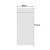 Curtain for French Door 26 X 69 Inch Energy Efficient Tool Free Blinds Glass