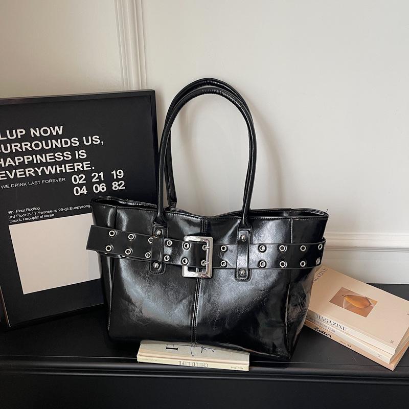 Borsa Grande Capacità, Elegante Borsa Tote, Semplice Borsa a Spalla Sottobraccio