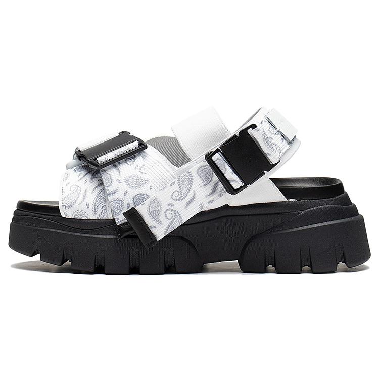 

Новые пляжные сандалии LiNing женские бело-черные AZGS016-3 37.5