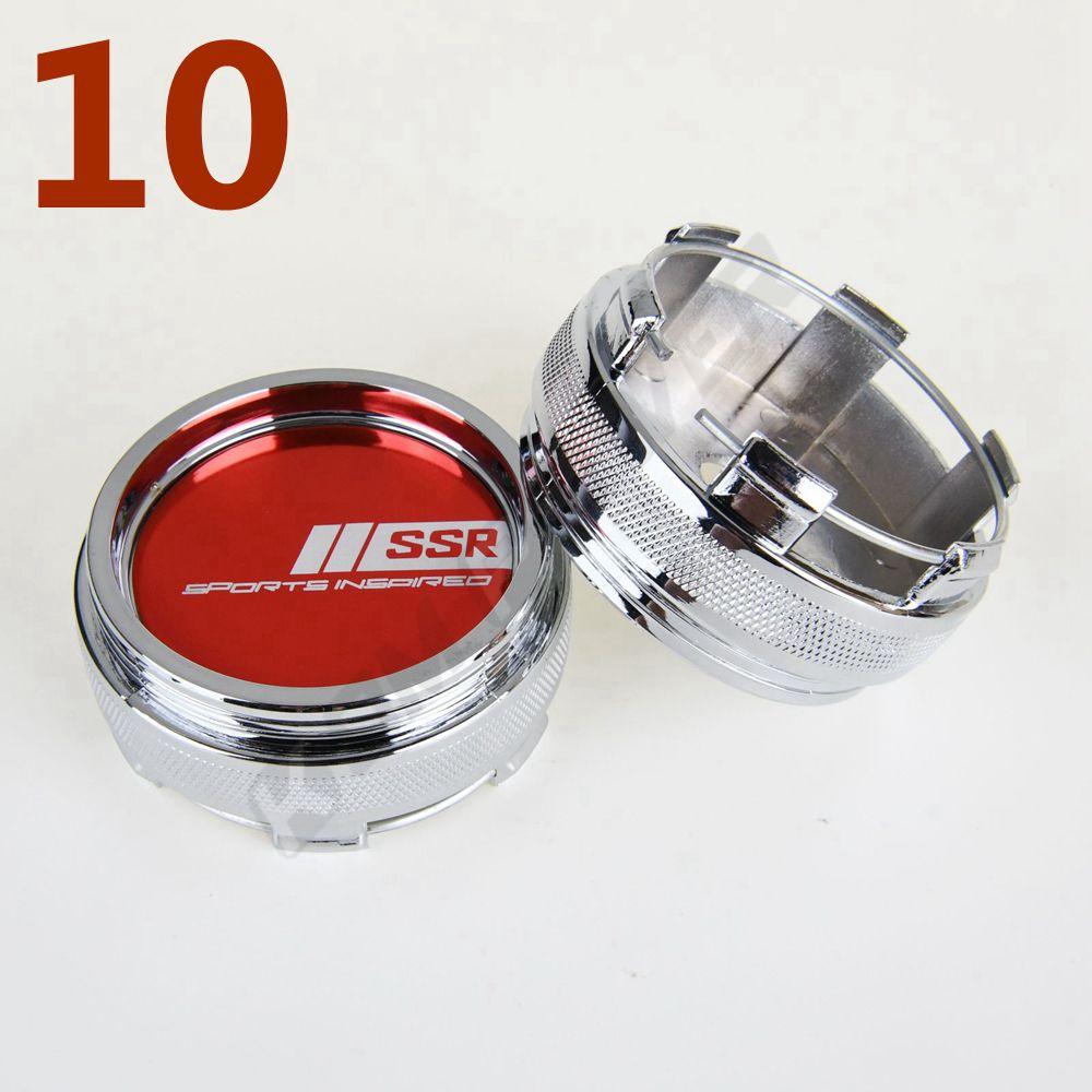 4PCS OD 66MM / ID 62MM Cap Sport Rim Cover XXR Logo Emblem Wheel Center Cap Wheel Hub Cap