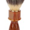 Men Shaving Brush Home Hair Salon Ergonomic Resin Handle Soft Hair Shaving Brush Face Grooming Tool
