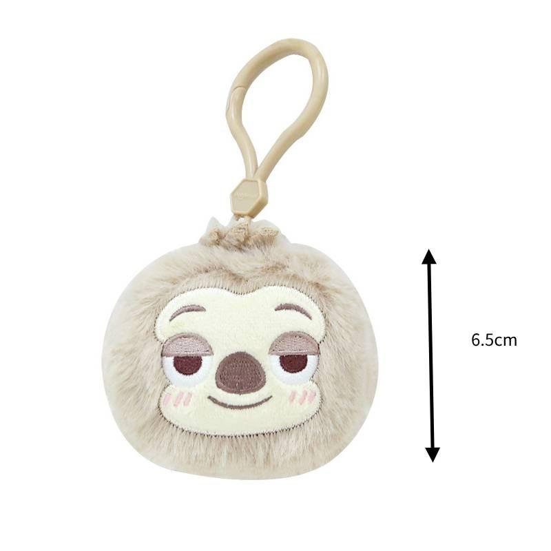 Plush Sloth Zootopia Keychain Backpack Pendant Cartoon Gift Decoration