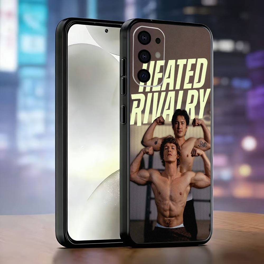 

Heated rivalry Phone Case Black Silicone Soft For Samsung S25,S24,S21,S22,S23,S30,Ultra,S20,Plus,Fe,Lite Samsung S21lite