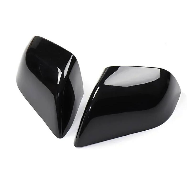 

Сменная крышка корпуса зеркала заднего вида для Tesla Model Y Model 3 2018-Highland 2024, крышки зеркал заднего вида, запасная часть M3 Glossy Black