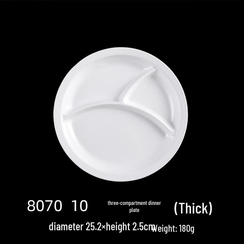 

Melamine Divided Canteen Tray