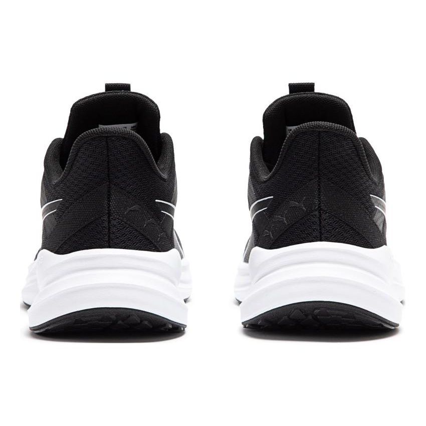 Puma REFLECT LITE Unisex Black White Low Top Marathon Running Shoes 378768-01