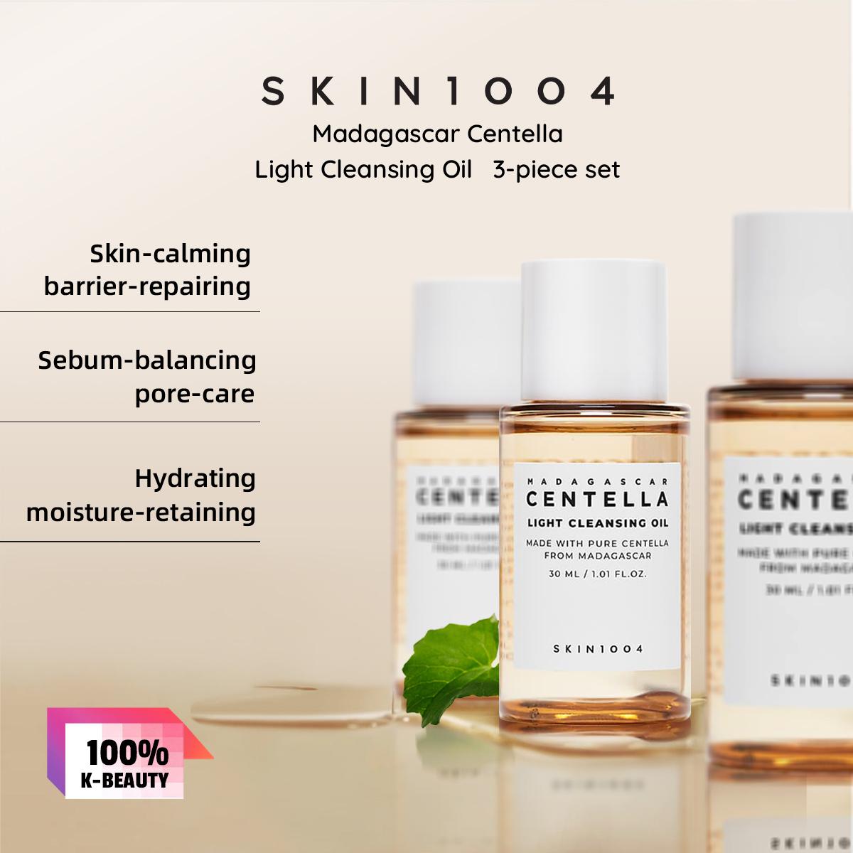 

SKIN1004 Madagascar Centella Light Cleansing Oil 30ml *3 30ml/1.01 fl.oz.*3